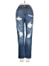 Aeropostale Hearts Blue Jeans Size 23 waist - photo 1