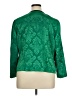 Leslie Fay Paisley Green Jacket Size 16 Petite - photo 2