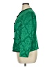 Leslie Fay Paisley Green Jacket Size 16 Petite - photo 5