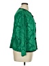 Leslie Fay Paisley Green Jacket Size 16 Petite - photo 4