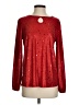 Cure Red Long Sleeve Blouse Size S - photo 1