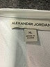Alexander Jordan 100% Rayon White Short Sleeve Blouse Size XL - photo 7