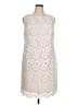 Eliza J 100% Polyester Ivory Cocktail Dress Size 16 - photo 1