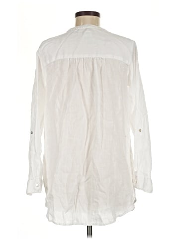 Sigrid Olsen Long Sleeve Button-Down Shirt (view 2)