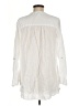 Sigrid Olsen 100% Linen Ivory Long Sleeve Button-Down Shirt Size M - photo 2