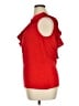 St. John Red Sleeveless Top Size XL - photo 5