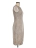 Max Mara Gray Tan Cocktail Dress Size M - photo 4