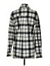 Billabong 100% Polyester Plaid Gray Fleece Size S - photo 2
