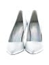 Karl Lagerfeld Metallic White Heels Size 6 1/2 - photo 2