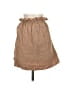 Zara Solid Tan Casual Skirt Size XS - photo 1