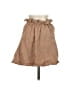 Zara Solid Tan Casual Skirt Size XS - photo 2