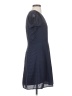 J.Crew Mercantile 100% Polyester Chevron-herringbone Blue Casual Dress Size 4 - photo 4