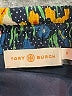 Tory Burch 100% Polyester Floral Blue Long Sleeve Blouse Size 8 - photo 3
