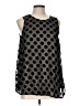 Sunday in Brooklyn 100% Polyester Black Sleeveless Blouse Size L - photo 1