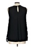 Sunday in Brooklyn 100% Polyester Black Sleeveless Blouse Size L - photo 2