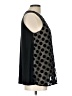 Sunday in Brooklyn 100% Polyester Black Sleeveless Blouse Size L - photo 4