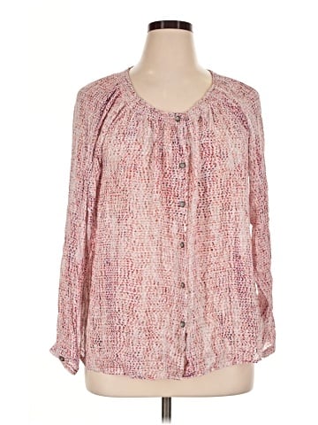 DKNY Jeans Long Sleeve Blouse (view 1)