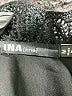 INA 100% Polyester Black Long Sleeve Blouse Size M - photo 7