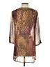 Chico's Animal Print Brown 3/4 Sleeve Blouse Size Sm (0) - photo 2