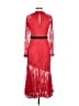 Three Floor Red Cocktail Dress Size 8 - photo 2