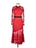 Three Floor Red Cocktail Dress Size 8 - photo 1