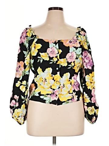 Who What Wear 3/4 Sleeve Blouse (view 1)