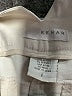 Kenar Solid Ivory Casual Pants Size 2 - photo 7