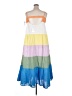 Roxy 100% Cotton Color Block White Casual Dress Size XL - photo 2