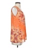 CAbi Orange Sleeveless Blouse Size S - photo 4