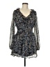 City Studio Paisley Blue Casual Dress Size M - photo 1