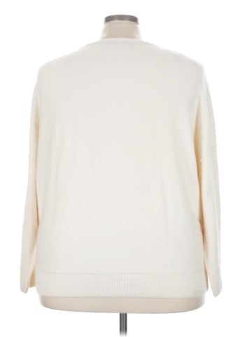 Lafayette 148 New York Cashmere Pullover Sweater (view 2)