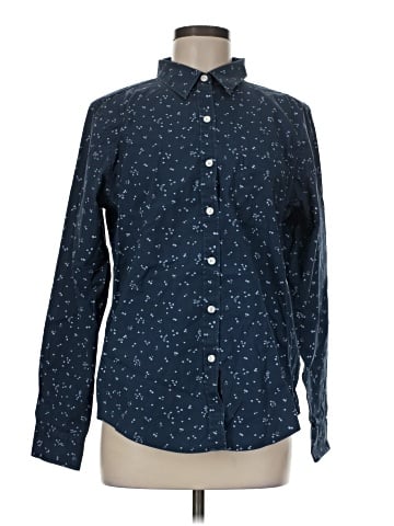 L.L.Bean Long Sleeve Button-Down Shirt (view 1)