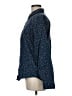 L.L.Bean Floral Blue Long Sleeve Button-Down Shirt Size M - photo 5