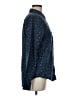 L.L.Bean Floral Blue Long Sleeve Button-Down Shirt Size M - photo 4