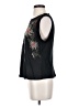 XCVI 100% Lyocell Black Sleeveless Blouse Size S - photo 5