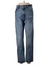 Zara Hearts Blue Jeans Size 6 - photo 1
