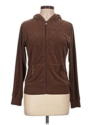 BCBGMAXAZRIA Zip Up Hoodie (view 1)