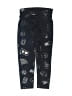 Justice Graphic Black Casual Pants Size 6 - photo 2