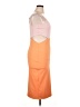 Bebe Color Block Orange Cocktail Dress Size XL - photo 4