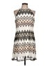 Candie's Chevron-herringbone Ivory Casual Dress Size L - photo 1