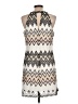 Candie's Chevron-herringbone Ivory Casual Dress Size L - photo 2
