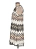 Candie's Chevron-herringbone Ivory Casual Dress Size L - photo 5