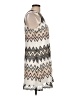 Candie's Chevron-herringbone Ivory Casual Dress Size L - photo 4
