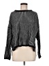Don't Ask Why 100% Acrylic Stripes Black Pullover Sweater One size - photo 1