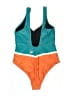 NFL Graphic Orange One Piece Swimsuit Size XL - photo 2