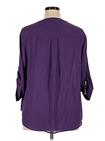 Torrid 3/4 Sleeve Blouse (view 2)