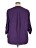 Torrid 100% Polyester Purple 3/4 Sleeve Blouse Size 1X Plus (1) - photo 2