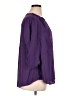 Torrid 100% Polyester Purple 3/4 Sleeve Blouse Size 1X Plus (1) - photo 4