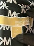 MICHAEL Michael Kors 100% Polyester Houndstooth Black Long Sleeve Blouse Size 2X - photo 7