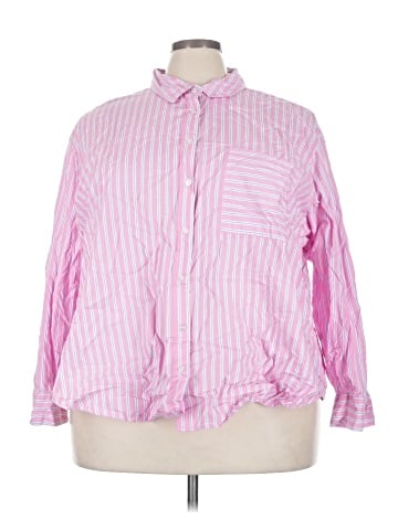 Maurices Long Sleeve Button-Down Shirt (view 1)